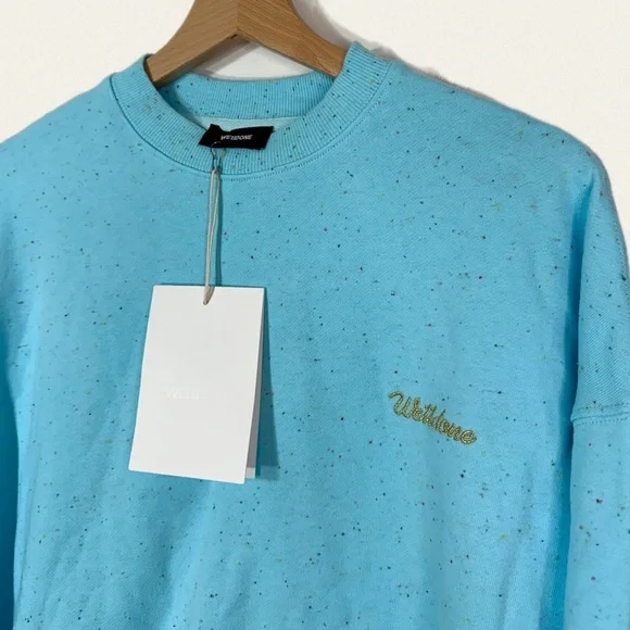 We11done Logo Print Long Sleeve Shirt - Picture 8 of 12